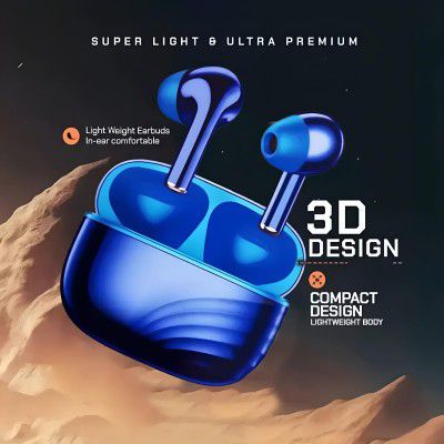 SHINEPODS True Wireless in Ear Earbuds with 30H Playtime (Blue)
