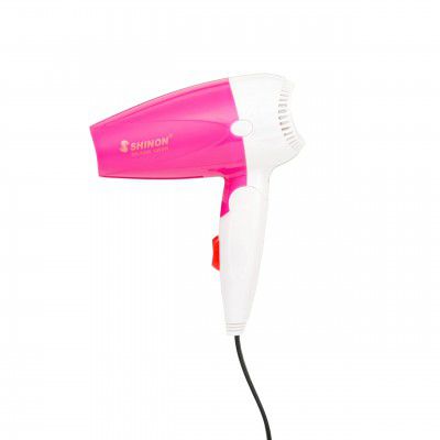SHINON SH-1390 Professional Hair Dryer 1000 Watts Silky Shine Lightweight and Foldable Hair Dryer, Blue
