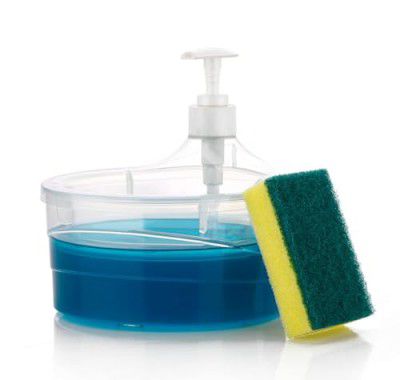SHITHI ENTERPRISES Double Layer 2-in-1 Liquid Soap Dispenser 