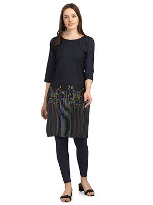 Shiv Textiles Digital Printed Crepe Kurtis for Women