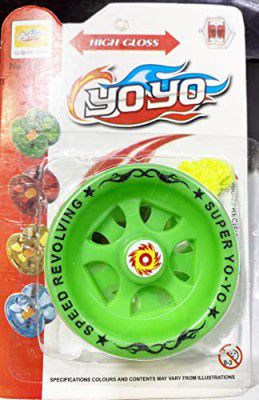 Shivsoft Fine Quality high Speed Plastic YoYo Spinning Toy (1 pcs)