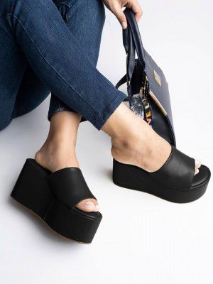 Shoetopia Women Platform Heel Sandal