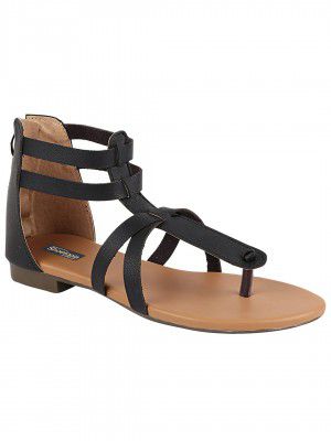 Shoetopia Women’s Gladiator Flat Sandals