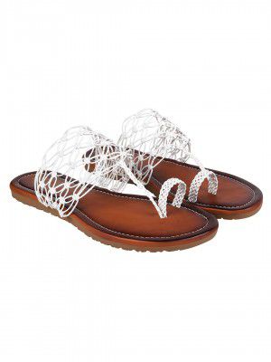 Shoetopia women's Kolhapuri-177 Flat Sandal