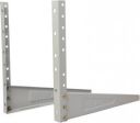 Shop4Ever 100% High quality Metal Wall Mounted Heavy Duty Air Conditioner Outdoor Unit, Mounting Brackets, Ac outdoor stand 500mm x 160mm Shelf Bracket 127cm x 40.64cm Shelf Bracket  (Iron)...