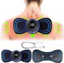 SHOPARAM Foot Massager Electric Foot And Body Pain Relief Ems Massage Machine Pad Feet Muscle Stimulator Massager Mat Pad Relax Feet For Home&Office Use Portable Electric5 (Only Neck Massager)...