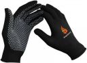 Shopeleven Breathable Anti-Slip Work Gloves for Sports, Adventure Batting Gloves (Black)...