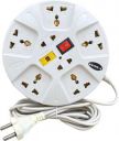 ShopGlobal 6 Amp Multi Plug Point Strip, Cord (3.6 Meter) Wire & Universal 7  Socket Extension Boards...