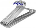 ShopGlobal Gloss Finish Thick Wire Heavy Duty Steel Pack of 12 Hangers (Steel)...