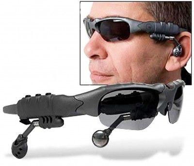 Shopper52 Mp3 Sunglasses Goggles Smart Sunglasses Sports Sunglasses with Handsfree Headset with Bluetooth Connectivity - MP3G001BT
