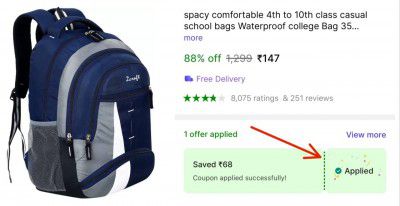Shopsy : spacy comfortable 4th to 10th class casual school bags 
