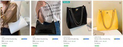 Shoulder Bags up to 93% off