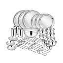 Shri & Sam Stainless Steel Dinner Set Shagun (45 Pcs Set)...