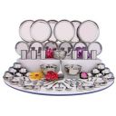 Shri & Sam Stainless Steel Dinner Set Shagun (70 Pcs Set)...