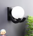 Shubra Black Metal Wall Sconces...