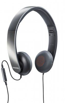 Shure SRH145m+ Portable Collapsible Headphones with Remote and Microphone