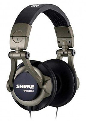 Shure SRH550DJ Professional Quality DJ Headphones 