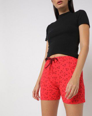 SHYLA Printed Essential Shorts with Drawstring Waist
