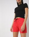 SHYLA Printed Essential Shorts with Drawstring Waist...