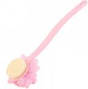 SIDDIVINAYAK CREATION 2 IN 1 loofah with handle back scrubber Bath Brush with Soft...