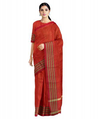 Sidhidata Textile Womens Art Silk Saree With Unstitched Blouse Piece