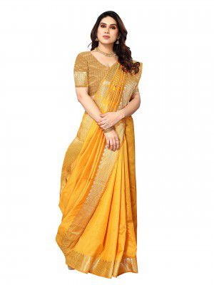 Sidhidata Women's Assam Silk Saree With Unstitched Blouse Piecee (Assam Silk)