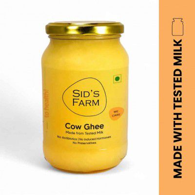 Zepto Loot : Sid's Farm Cow Ghee | Pure & Authentic | 350 gm