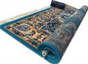 Sifa Carpet, Heavy thikness Quality Carpet for Living Room and Drawing Room Size 8x10 feet Blue Color, Rectangular...
