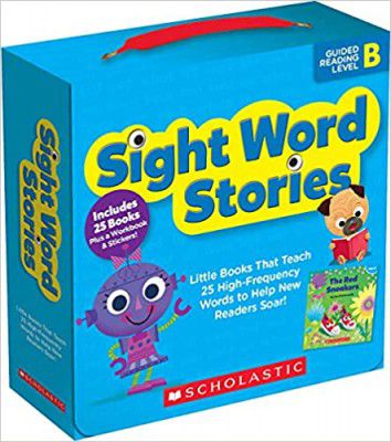Sight Word Stories: Guided Reading Level B: Fun Books That Teach 25 Sight Words to Help New Readers Soar 