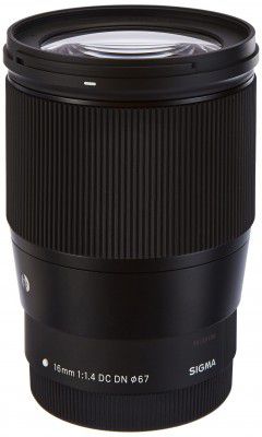 Sigma 16mm f/1.4 DC DN Contemporary Lens for Canon EF-M Mount (402971)