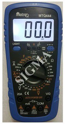 Sigma Instruments Digital Multimeter Metro-Q Mtq 444 (2000 Counts)