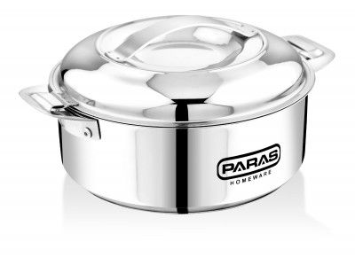 Sigma Steel Casserole|Food Grade | For Rice, Gravy, Curry|5000ml