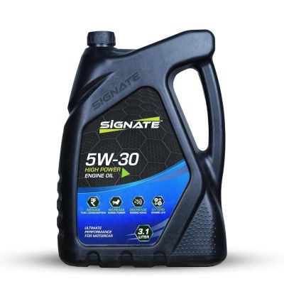 Signate Car Engine Oil for Petrol, CNG and Diesel Car 3.1L