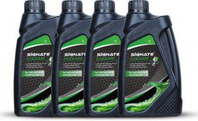 Signate SCG SF Coolant Water for Cars, Best Engine Coolant Liquid for Summer Coolant  (1 L, Pack of 4)