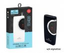 Signatize 11400mAh Portable Digital Power Bank with LED Torch, Dual USB Output Charger for Mobiles/Tablets SZ-115...