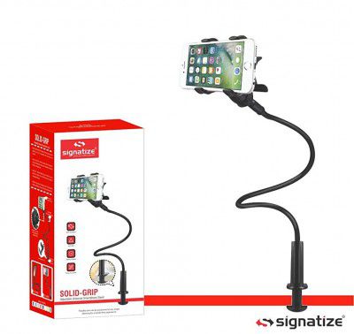 Signatize Flexible Long Arm Universal Mobile Phone Holder Lazy Bracket with Clamping Base SZ-CH6009