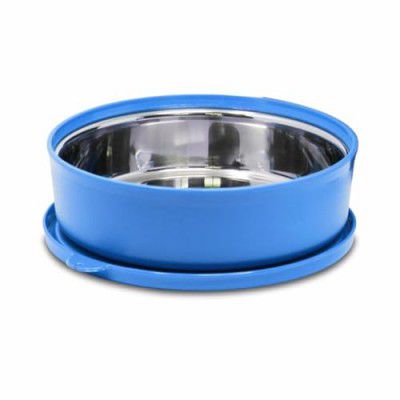 SIGNORA WARE Monarch Stainless Steel Big Storage Container(800ml | Blue)