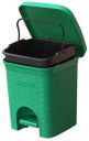 SIGNORA WARE Plastic 12 Liters Modern Lightweight Pedal Dustbin / Thrash Can Dustbins With Lid For Home Office / Non Garbage Smell / Unbreakable Single Mould / Heavy Duty (12Ltr Green)...