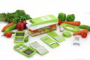 Signoraware 14 in 1 Multi-Purpose Vegetable and Fruit Chopper - Multicolour, Plastic Body, Stainless Steel Blades...