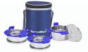 SignoraWare 500ml+350ml+350ml All Steel Executive Big Lunch Box with Bag (Set of 3 Violet)...