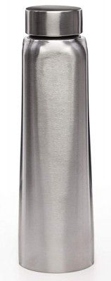 Signoraware Achieve Single Walled Stainless Steel Fridge Water Bottle Matte, 750 ml
