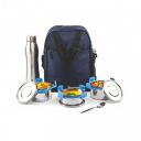 SignoraWare All Steel Fusion Jumbo Stainless Steel Lunch Box | (500mlx2 + 350ml + 1 LTR | Set of 4 | TBlue)...