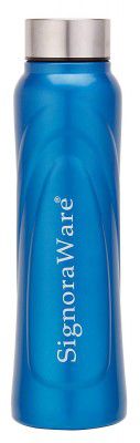 Signoraware Ambience Single Walled Stainless Steel Fridge Water Bottle - 750 ml