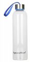 SignoraWare Aqua Star Bottle, 550 ML|Borosilicate Glass|Leakproof|Heat Resistant|anti slip silicone sleeve|carrying loop|for Camping,Kitchen use,Office,Travel,Yoga|Stay Hydrated in Style|Multicolor...