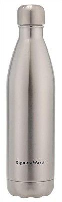 Signoraware Aquiline Vacuum Stainless Steel cola Hot and Cold bottle 1000ml , Multicolour (Set 1)