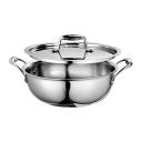 Signoraware Artista 2.5 litres Triply Induction Shallow Kadhai, Cookware Kadai...