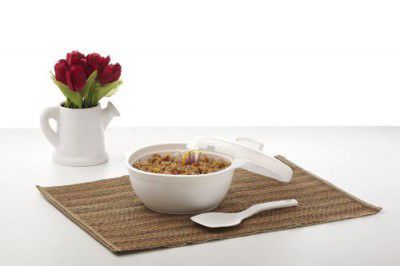 Signoraware Cook N Serve Medium, 1 Litre, White