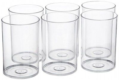 Signoraware Crystal Clear Glass Set 280ml Set of 6 Clear