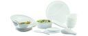 Signoraware Special Dinner Set, 28 Pieces, White, Plastic...
