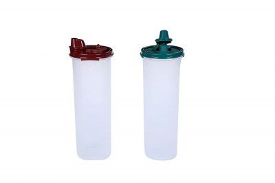 Signoraware Easy Flow Plastic Bottle Set, 890 ml, Set of 2, Multicolour